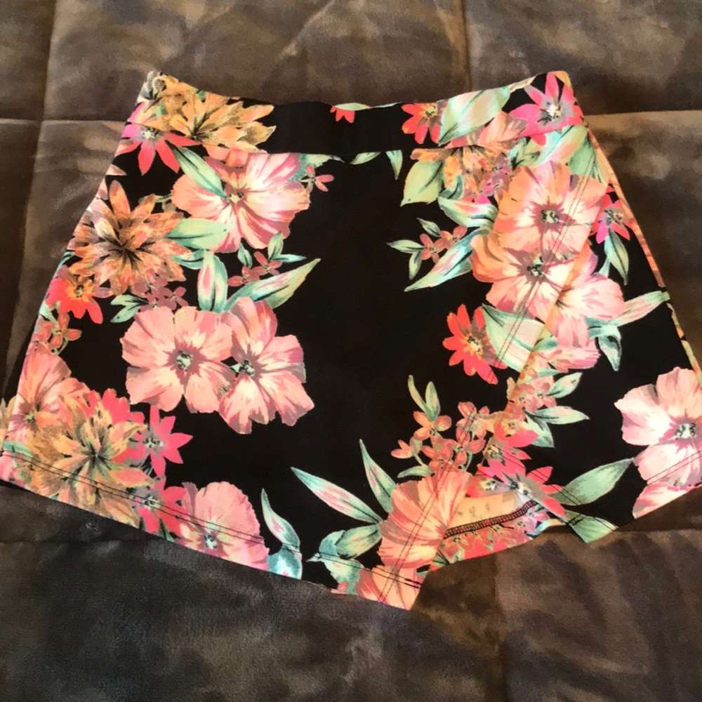 Floral Skort